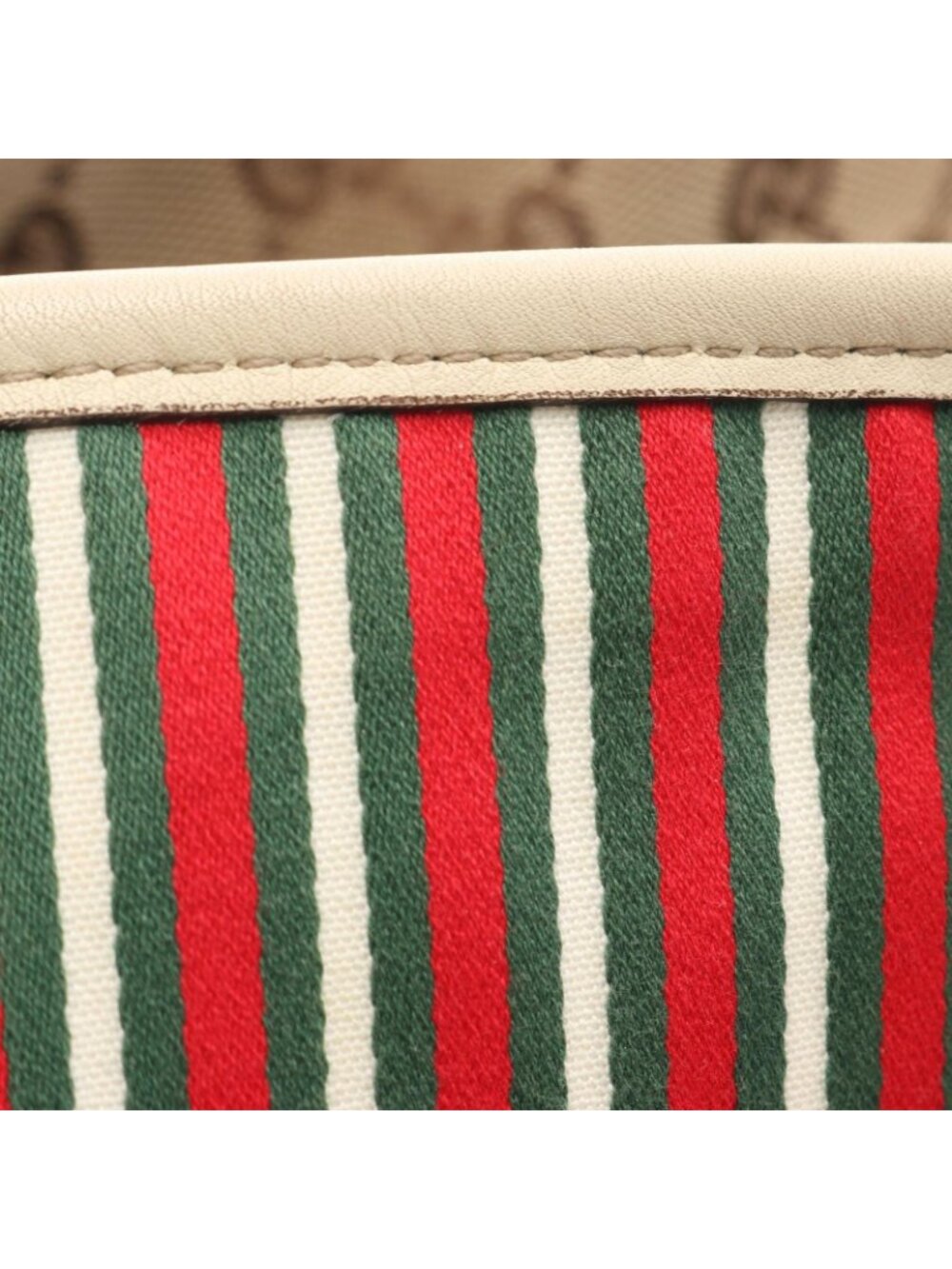 Gucci Tote New Brit GG Canvas Beige - Picture 5 of 12